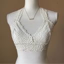 Aerie  | White Lace Racerback Bralette Sz S Photo 1