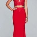 Faviana 2-Piece Prom Dress Photo 8