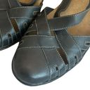 Clarks  Black Slingback Mary Janes Shoes Leather Comfort Size 10 Women's Photo 3