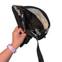 Nike  Heritage Fanny Pack Crossbody Waist Bag Hip Purse Black White All Over Red Photo 2