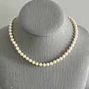 Talbots Gorgeous  Vintage Faux Pearl Necklace Hand Knotted Photo 2