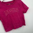 American Vintage Vintage Y2K Los Angeles Pink Baby Graphic Tee Size XL Early 2000s Streetwear Photo 1