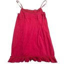 Gap Vintage Y2k Red Ruffled Lace Tank Top Photo 0