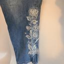 Ruff Hewn  Size 10 Floral Embroidered High Rise Mom Jean Photo 3