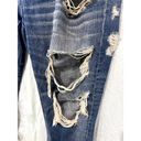 American Eagle  Women's Tom Girl High-Rise Distressed/Ripped Jeans Sz 14 Photo 2