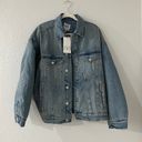 ZARA Oversized Denim Jacket Photo 7