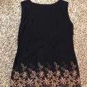 Karen Kane Y2K embroidered floral tank top Photo 10