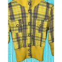 Forever 21 Forever Twentyone Yellow Button Jacket Blazer Photo 2