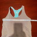 Kyodan  sport tank top activewear training yoga top camisole striped Sz M Photo 7