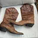 Vintage Cowboy Boots Size 6 Photo 3