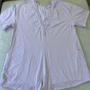 Free People  Hot Shot Tee Romper LARGE Photo 4