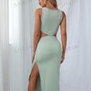 SheIn Midi Dress with cutouts Photo 1