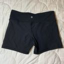 Lululemon  Reversible Purple And Black Shorts Photo 3