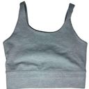 Nike  Grey Yoga Luxe Cropped Tank Top Sports Bra Size Women's XS Photo 0