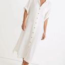 Madewell  Lightestspun Cover-Up Maxi Shirtdress L NWT Photo 0