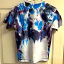 Gildan Starburst Tie Dye Family T-shirts- Set of (4) Family Blue, Purple & White NEW Photo 7