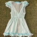 Victoria's Secret Victoria’s Secret Sexy Little Things Small Blue Nightgown Photo 4