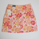 St. John’s Bay Vintage 90s St. Johns Bay Pink & Orange Floral Mini Skirt Skort Photo 4