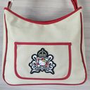 Sanrio  Royal Crown Hello Kitty Patch Messenger Shoulder Crossbody Canvas Bag Photo 1