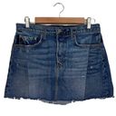 GRLFRND Claudia button fly denim skirt size 25 Photo 0