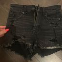 American Eagle Outfitters Ripped Jean Shorts Photo 0