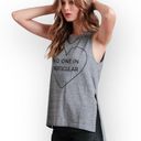 Lovers + Friends new  ᯾ No One in Particular Muscle Tee Tank Top ᯾ Heather Grey ᯾ Photo 14