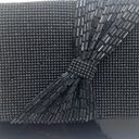 La Regale Vintage  Black Beaded Clutch Photo 1