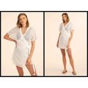 Trina Turk 💕💕 Pacheco Wrap Crochet Dress ~ Swimsuit Cover-Up White NWOT Photo 2