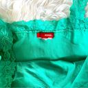 Bongo Y2K  Lace Trim Tanktop Teal Large Photo 5