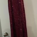 Speechless Red Sequin Homecoming Dress Photo 1