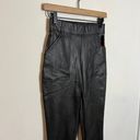 Spanx NWT - Faux Leather Jogger Pants Black Photo 2