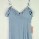 Birdy Grey NWT  Spence Convertible Dress in Dusty Blue Gown Size Small S NEW Photo 2