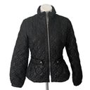 Nine West Fitted Quilted Jacket, Black Photo 0