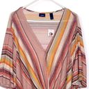 Daytrip 🆕NWT  Striped Wrap Wide Flutter Sleeve Top Photo 2