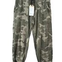 prAna  Sweatpants Womens S Green Camo Jogger Cozy Up Ankle Pant Soft Hemp Tencel Photo 0