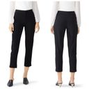 Krass&co  Essentials Black Cigarette Trousers Cropped Pants Japanese Fabric Womens XS Photo 1