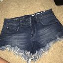 Volcom  jean cut off shorts size 1 waist 25 Photo 0