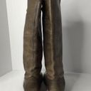 Frye  Melissa Button Brown Size 7 B Knee High Tall Riding Boots Women’s Photo 3