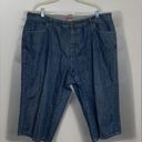 Bermuda SMITH'S Women's Blue Jeans Size 22W Jorts  Shorts Tapered Blokecore Y2K Photo 0