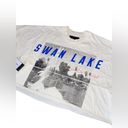 Spirit Jersey  Swan Lake Cropped Tee size  L Photo 1