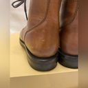 Krass&co Thursday boot  brown leather everyday combat cap toe ankle boots grunge 7.5 Photo 5