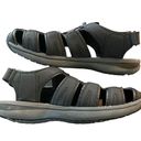 Khombu  Comfort Ashley Grayish/Black Strappy Sandal Size 8M Photo 6