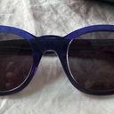 Alexander McQueen Blue Sunglasses- Like New Photo 0