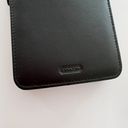 Coach  Vintage Black Leather Zipper Palm Pilot Case / Wallet Pouch Photo 5