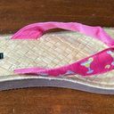 J.Crew  Women’s Margarita pink flip flops size 7 Photo 5