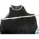 Kate Spade  Pajama top Black Pink trim & Bows Sleeveless Sleep Top M Photo 4