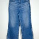 AG Adriano Goldschmied  Yvette High Rise Wide Leg Ankle Jeans Sz 30 Photo 0