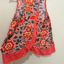 Natori Josie  Floral Tank Top Womens Size S Flowy Back Rayon Multicolor‎ Photo 5