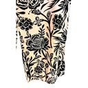 Knox Rose  Size L Black & White Floral Wide Leg Pants Boho Vacation Cruise Summer Photo 4