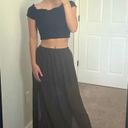 Forever 21 Olive Green Maxi Skirt Photo 3